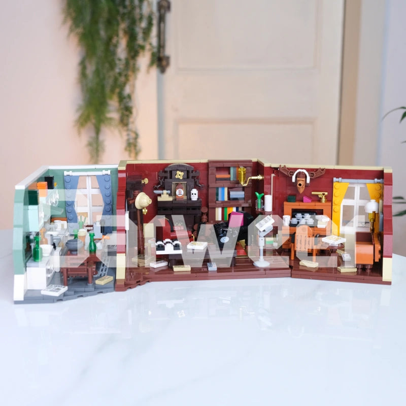 Pantasy 86218 Sherlock Holmes Apartment 221B Movie & Game