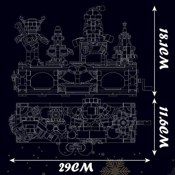 MouldKing 10162 Christmas Carnival Band Christmas