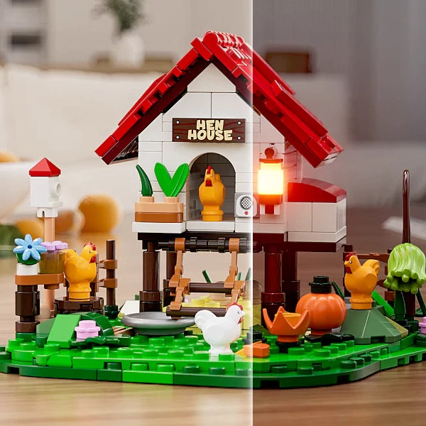 FunWhole F9034 Mini Chicken Coop Creator Expert