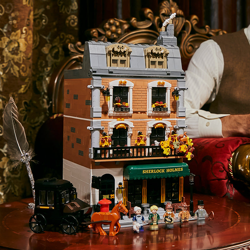 Pantasy 85014 Sherlock Holmes Baker Street 221B Apartment Modular Building