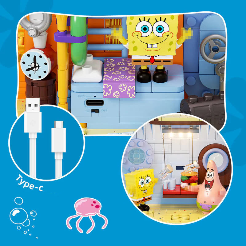 Area-X AB0064 SpongeBob SquarePants Pineapple House Movie