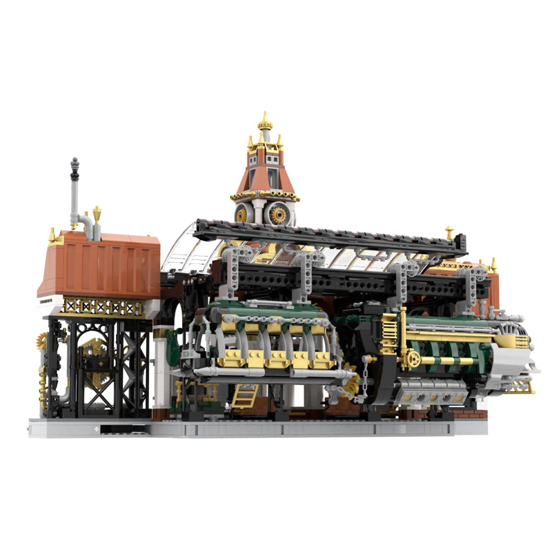 Pantasy 85007 Steampunk Train Station Creator Expert