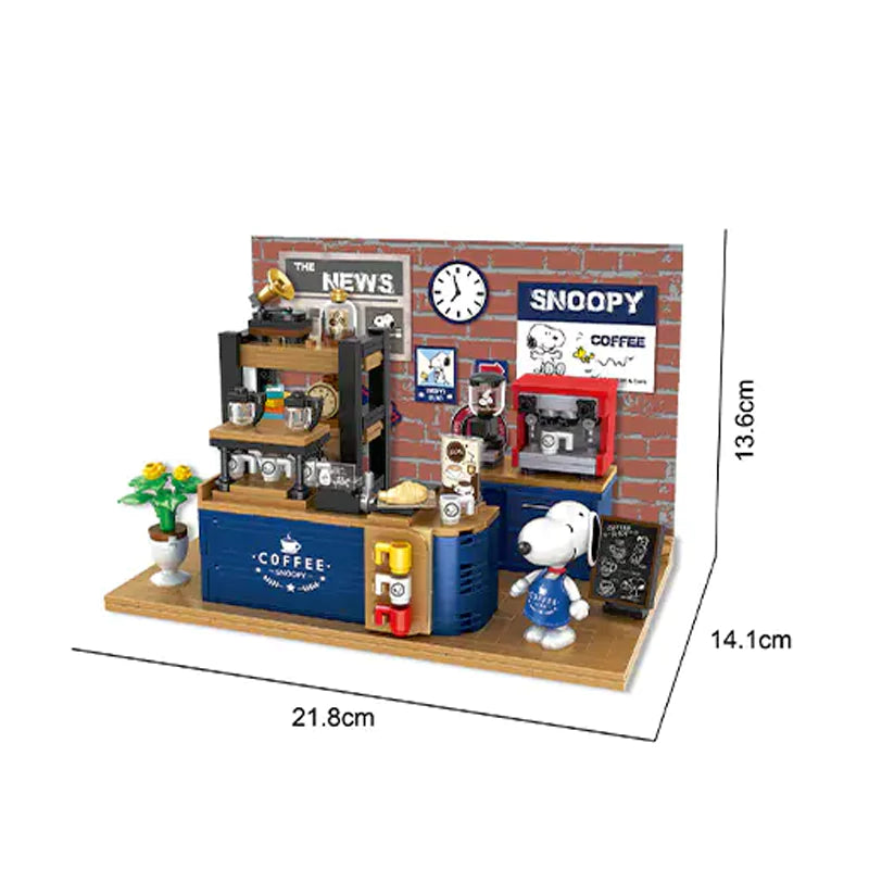 CACO Snoopy Background Painting Small Scene Movie