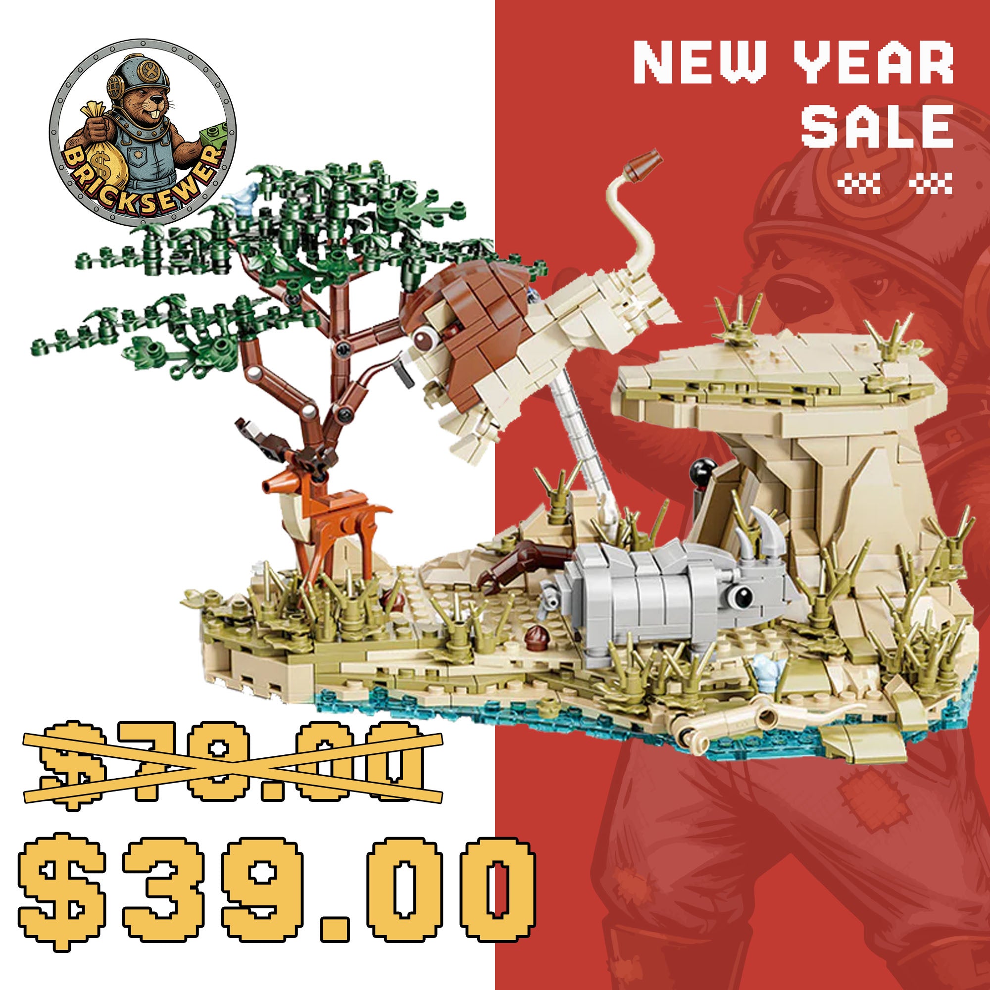 DK 6025 Tropical Grasslands Creator Expert