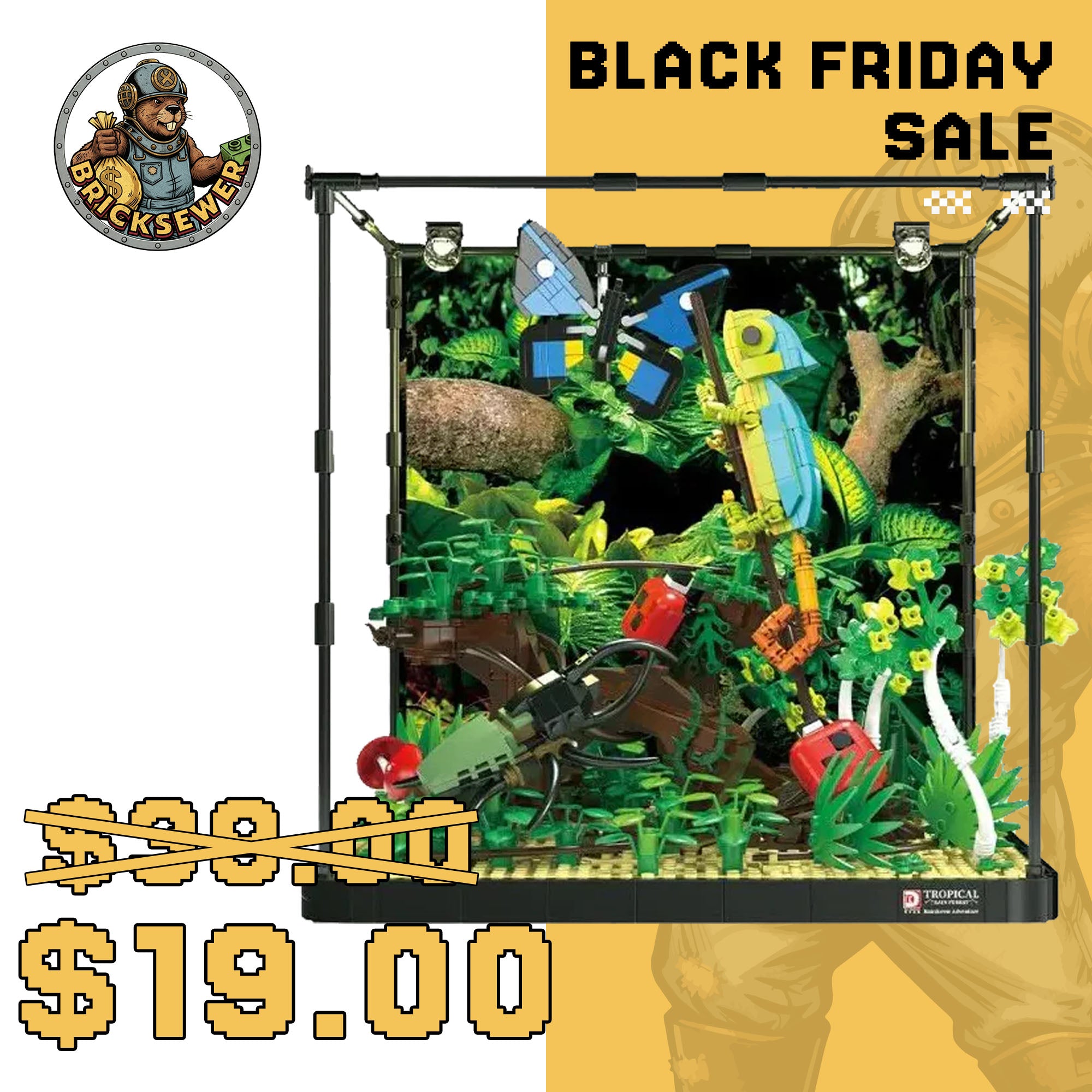 DK 7021 Tropical Rainforest Pavilion Creator Expert