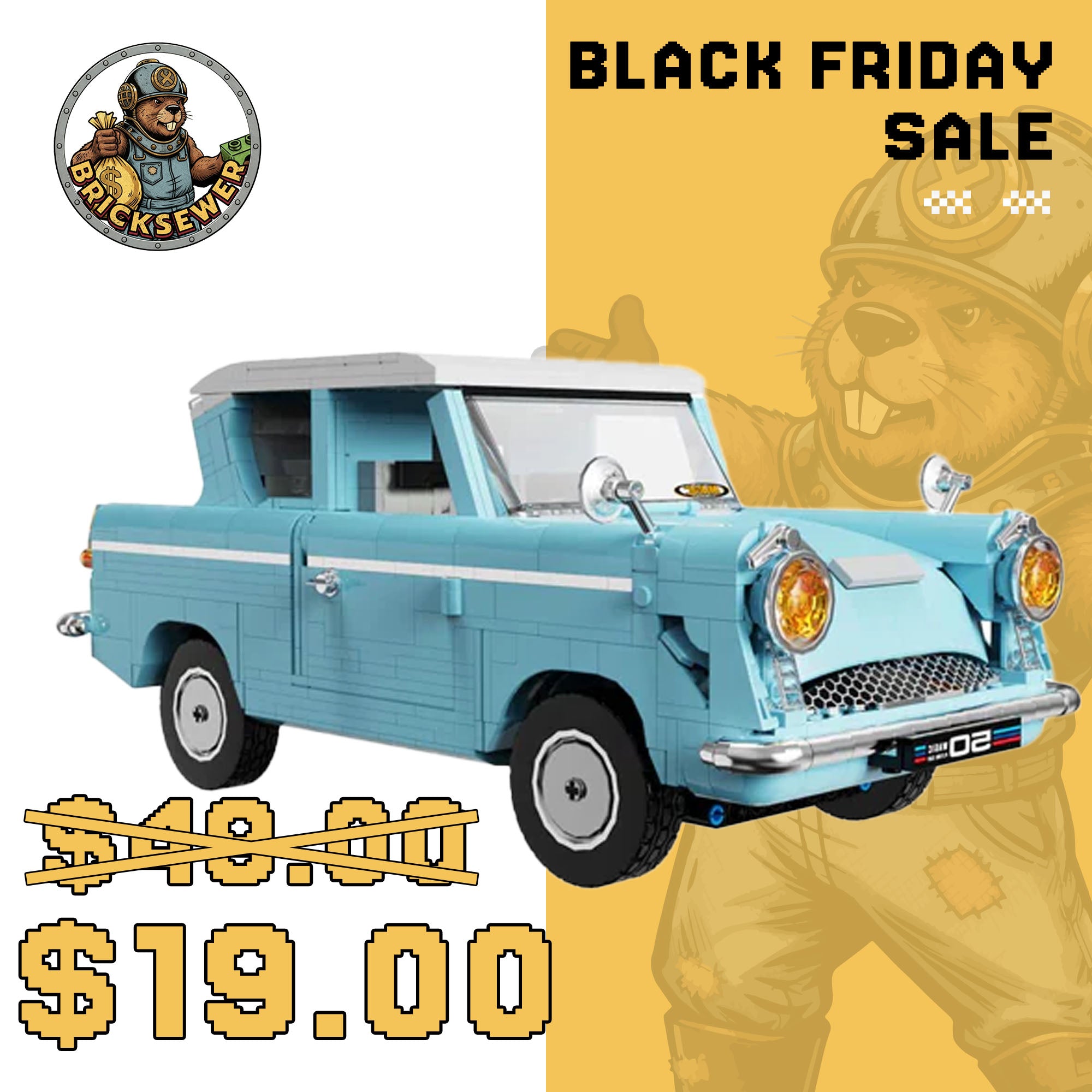 DK 7035 Magical World Flying Car Movie & Game