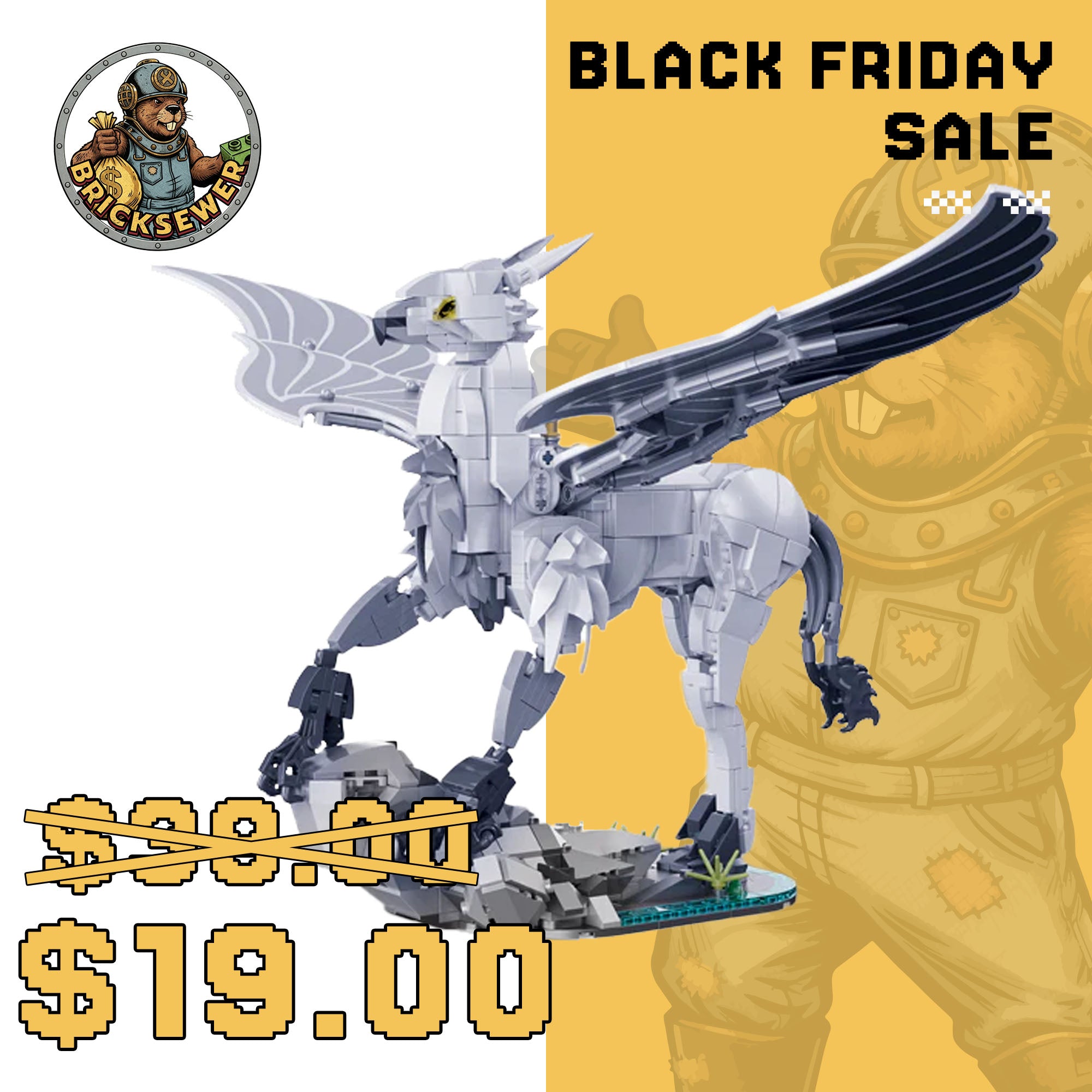 DK 7036 Hippogriff Magic Creature Creator Expert