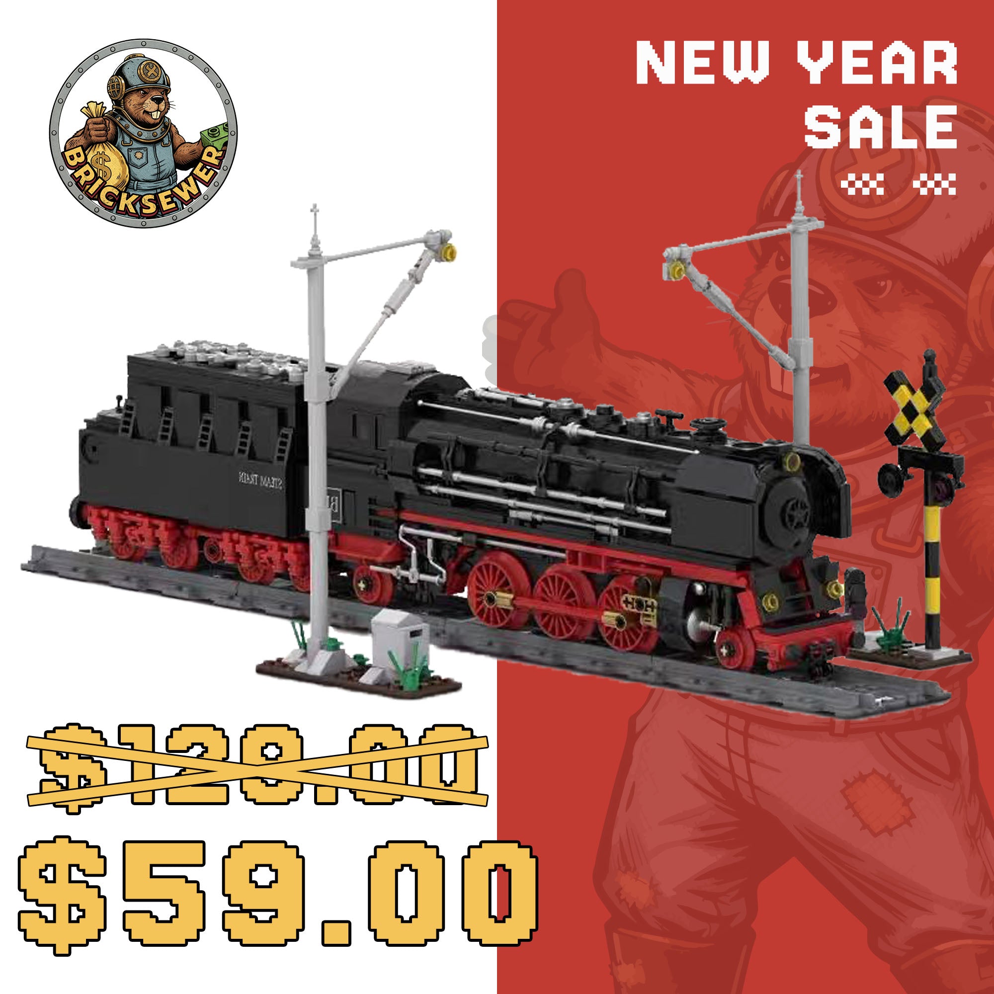 DK 80016 BR01 Simulation Train Model Trains