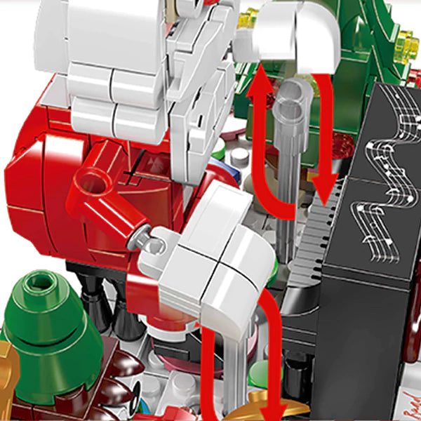 MouldKing 10162 Christmas Carnival Band Christmas