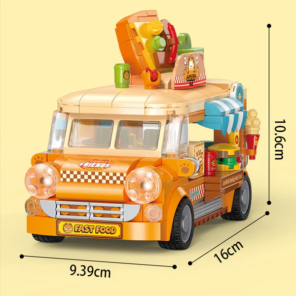 Feimibox S44052 Garfield Family Mobile Food Cart Movie