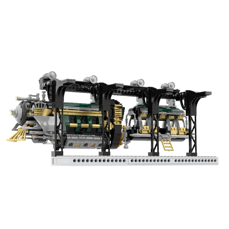 Pantasy 85007 Steampunk Train Station Creator Expert