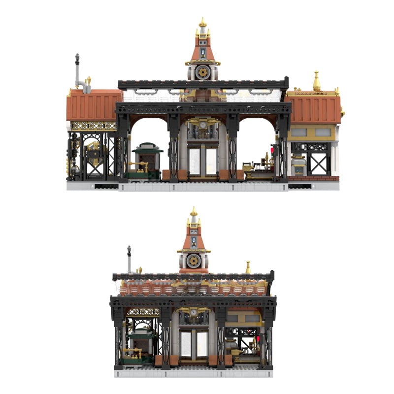 Pantasy 85007 Steampunk Train Station Creator Expert