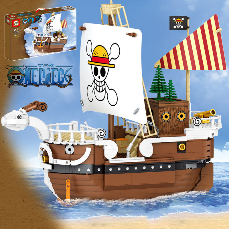 Custom 6297 One Piece Going Merry Ship Movie