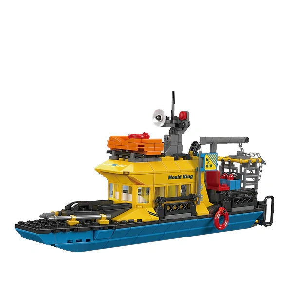 MouldKing 10134 Mini Underwater Exploration Ship City