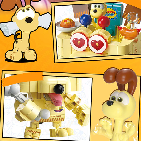 Feimibox Garfield Family Driving Vehicle Movie