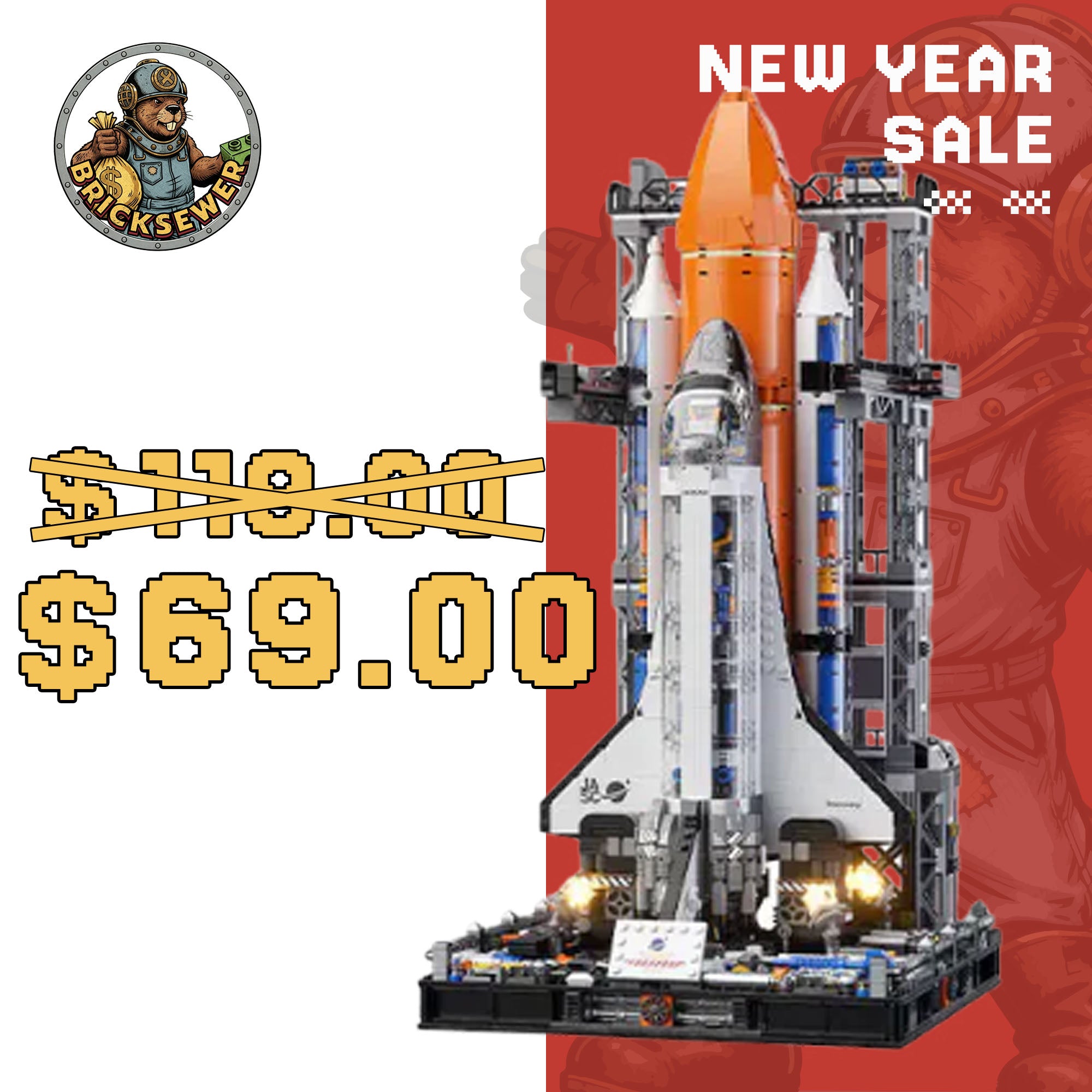 JAKI 8513 Super Space Shuttle Creator Expert