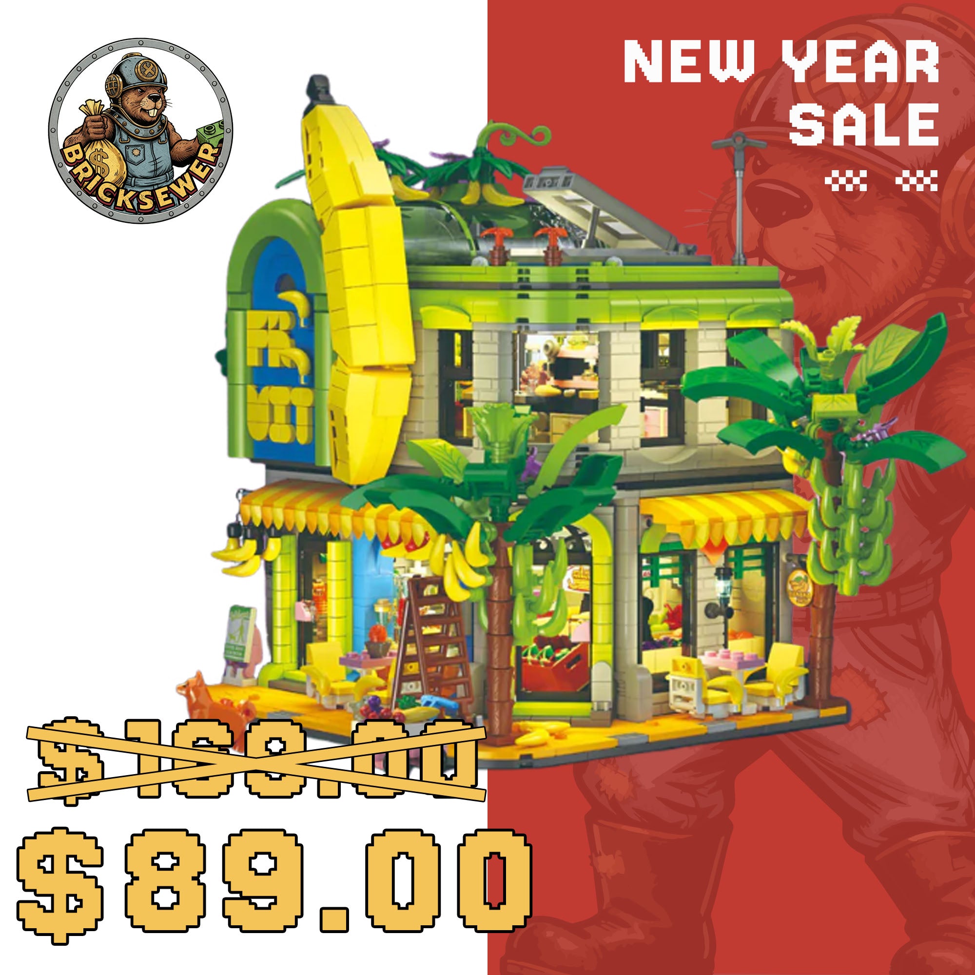 JIESTAR JJ9083 Banana Shop Modular Buildings
