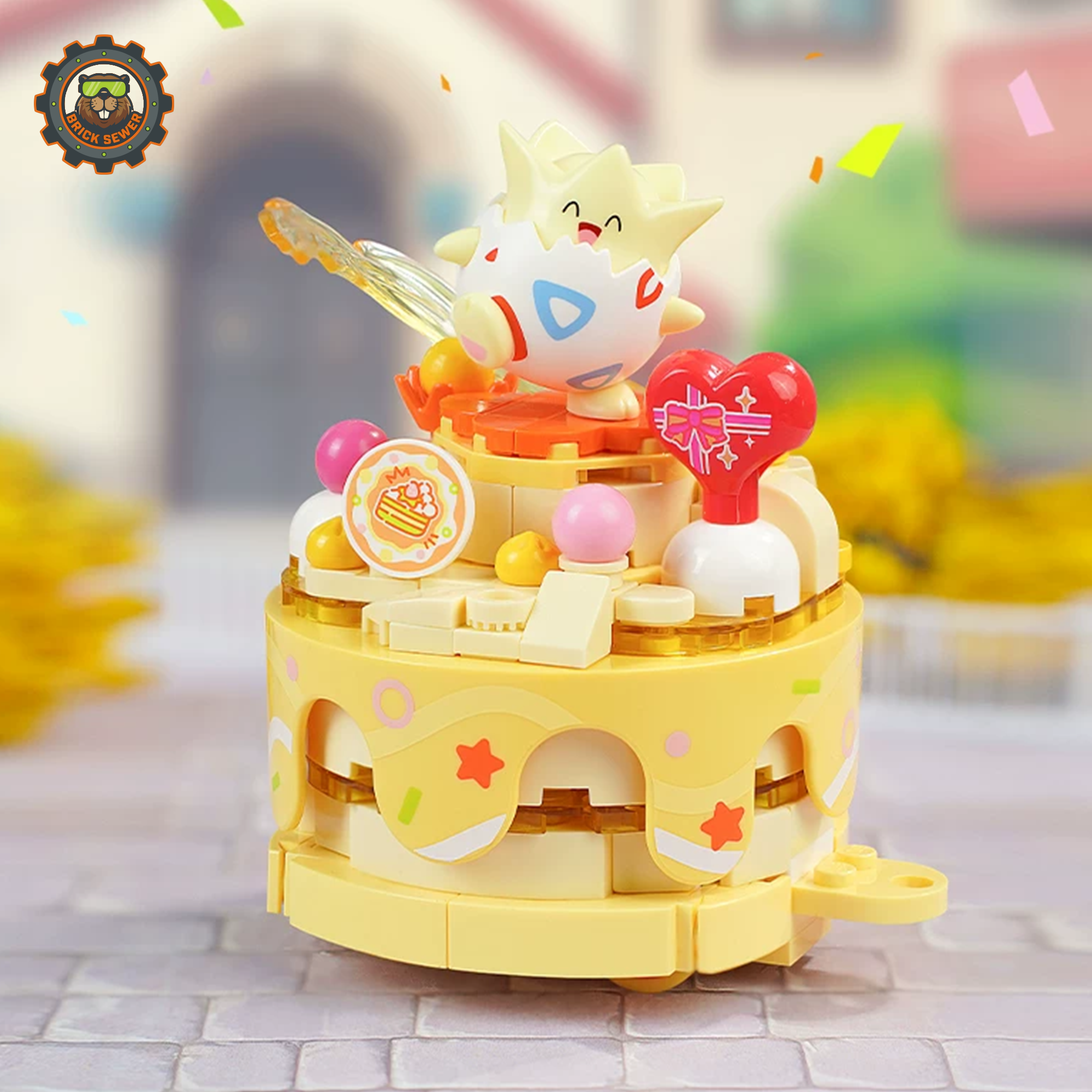 Keeppley Pokémon Togepi Parade Car Block Set