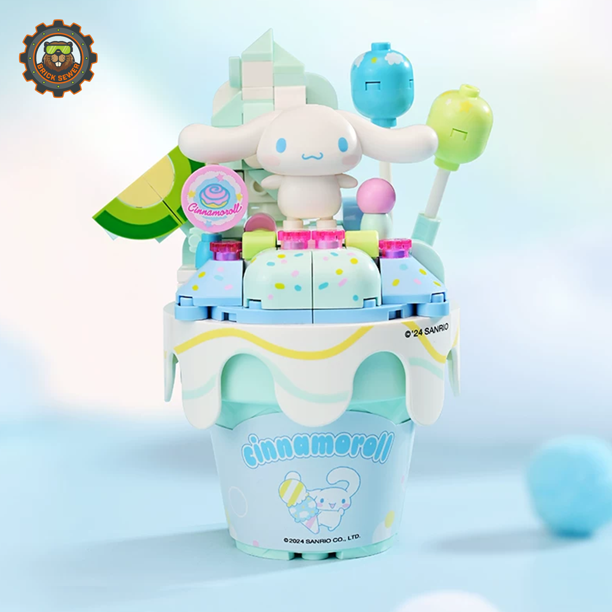 Keeppley K20843 Cinnamoroll Cotton Candy Block Set