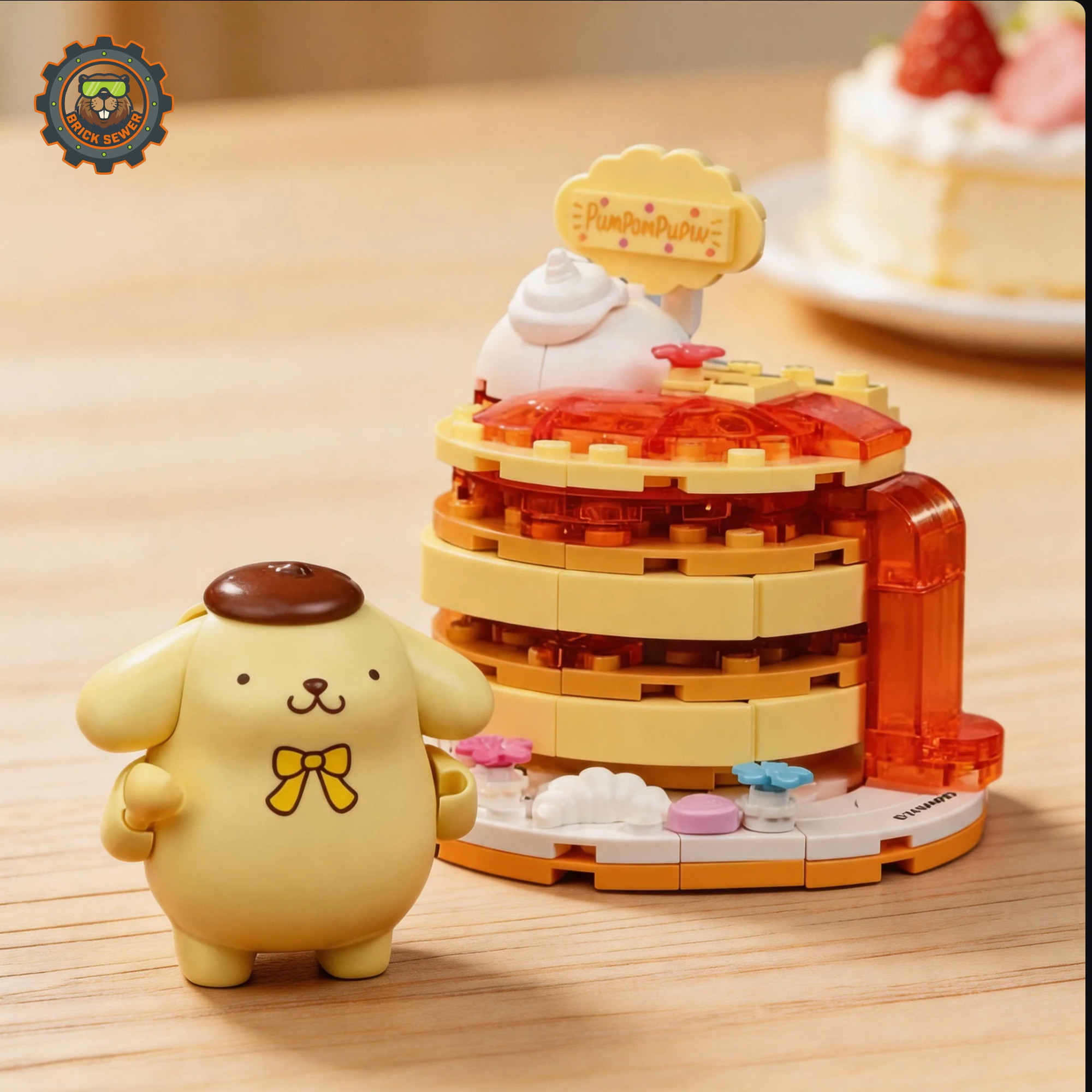 Keeppley K20862 – Pompompurin Banana Pancake Building Set