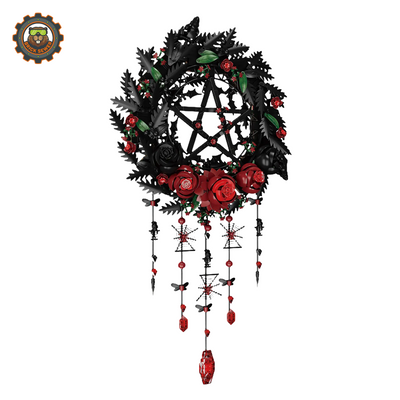 BrickSewer Pentagram Rose Gothic Building Block Set K70006
