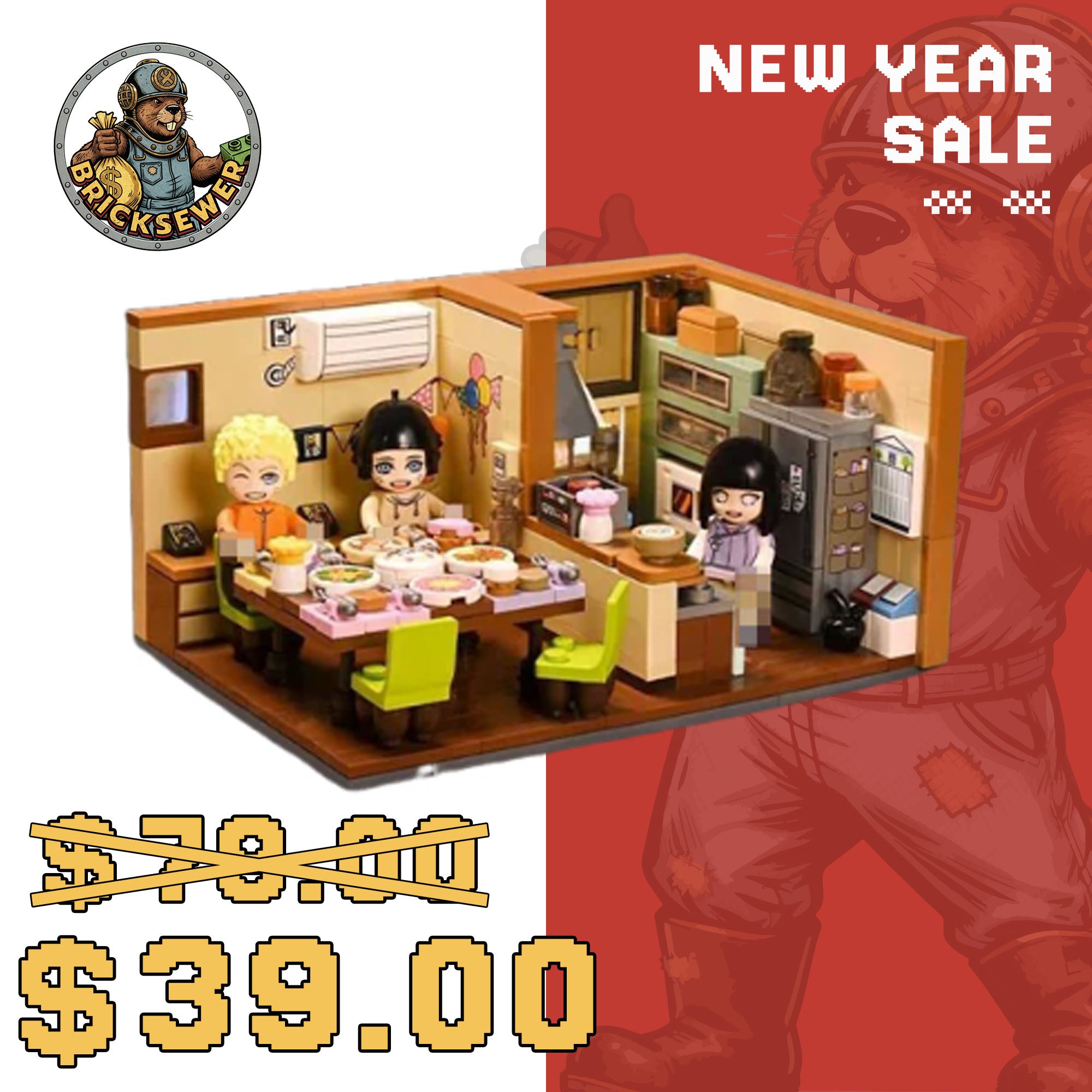 Keeppley K20526 NARUTO NEXT GENERATIONS Uzumaki Himawari Birthday Movie