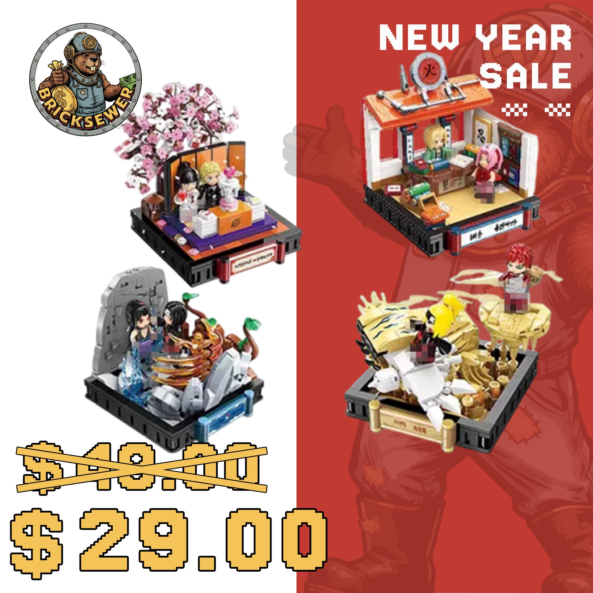 Keeppley Naruto：Shippūden Four Scene Movie