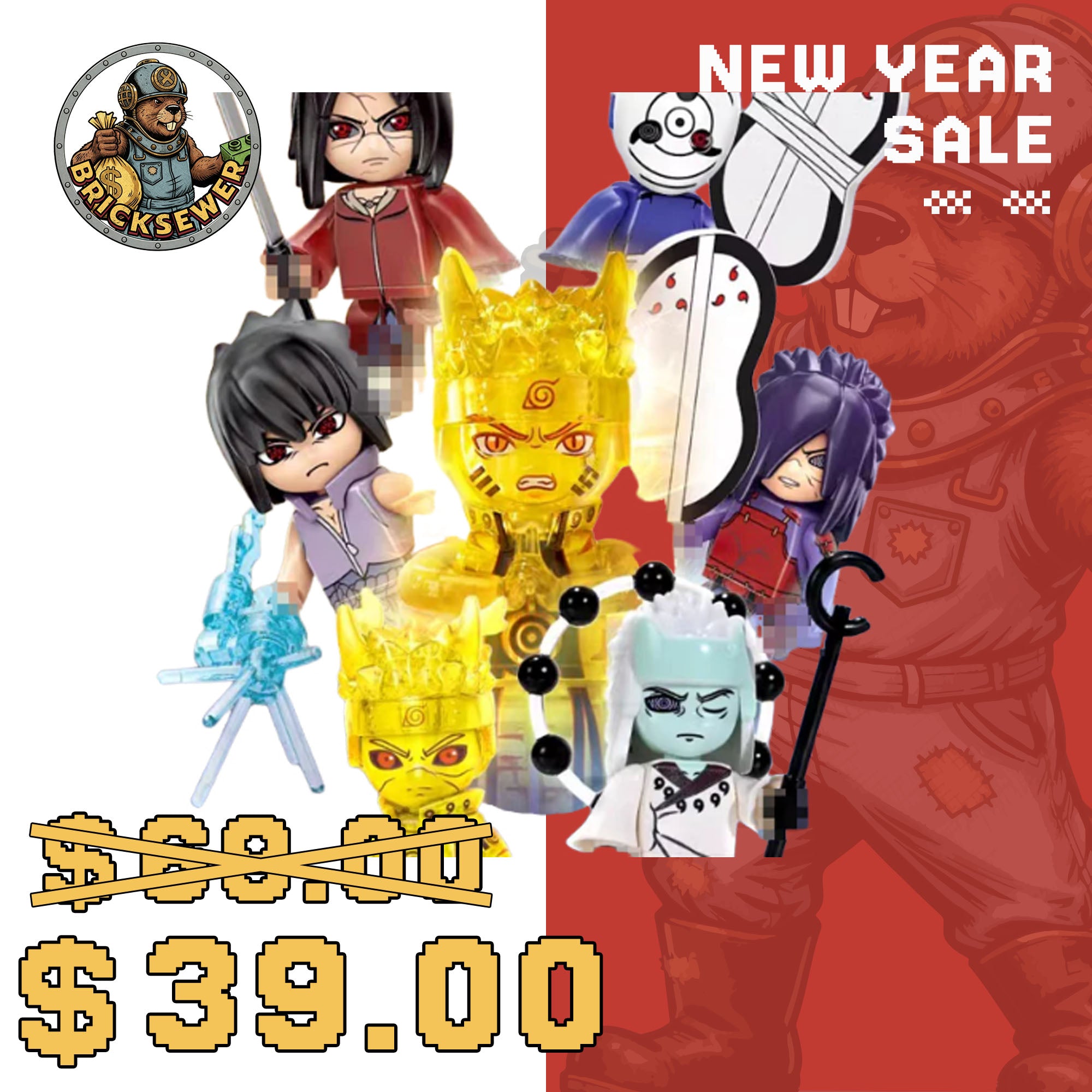 Keeppley Naruto：Shippūden Pocket Block Man Movie