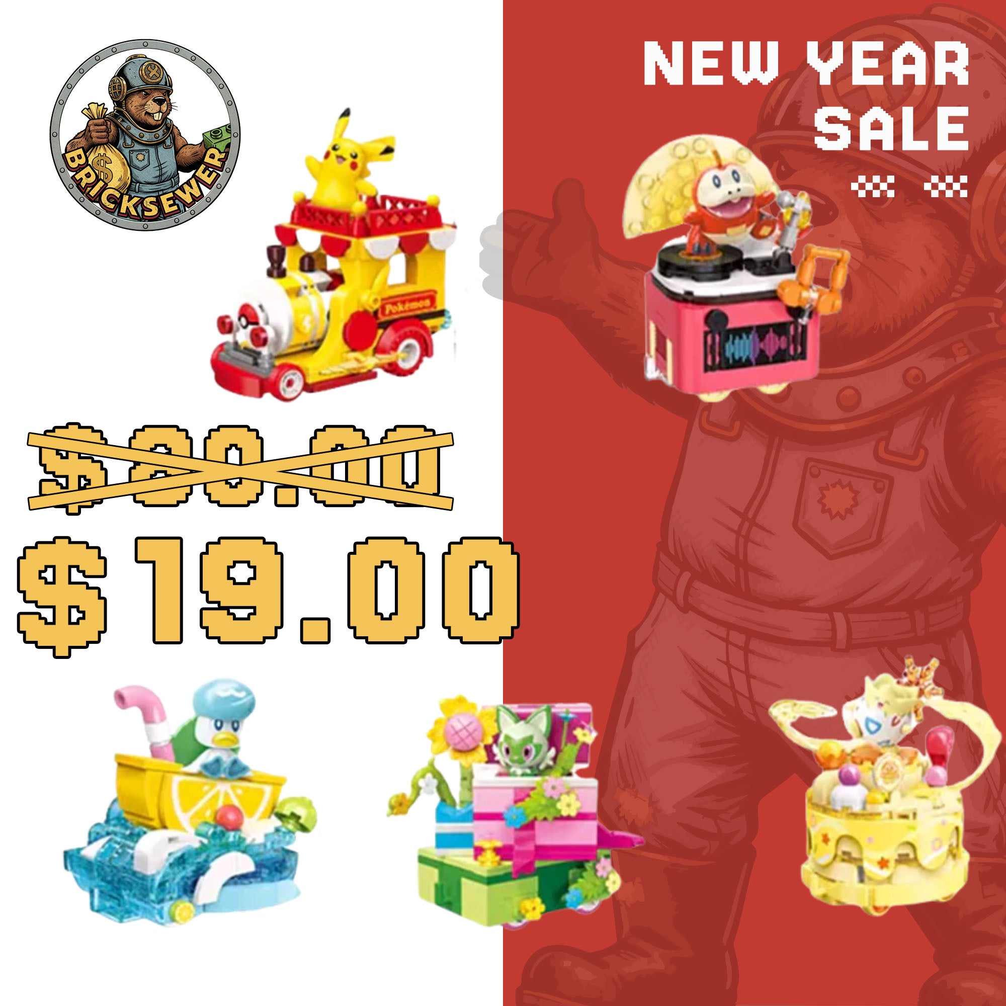 Keeppley Pokémon Party Parade Movie