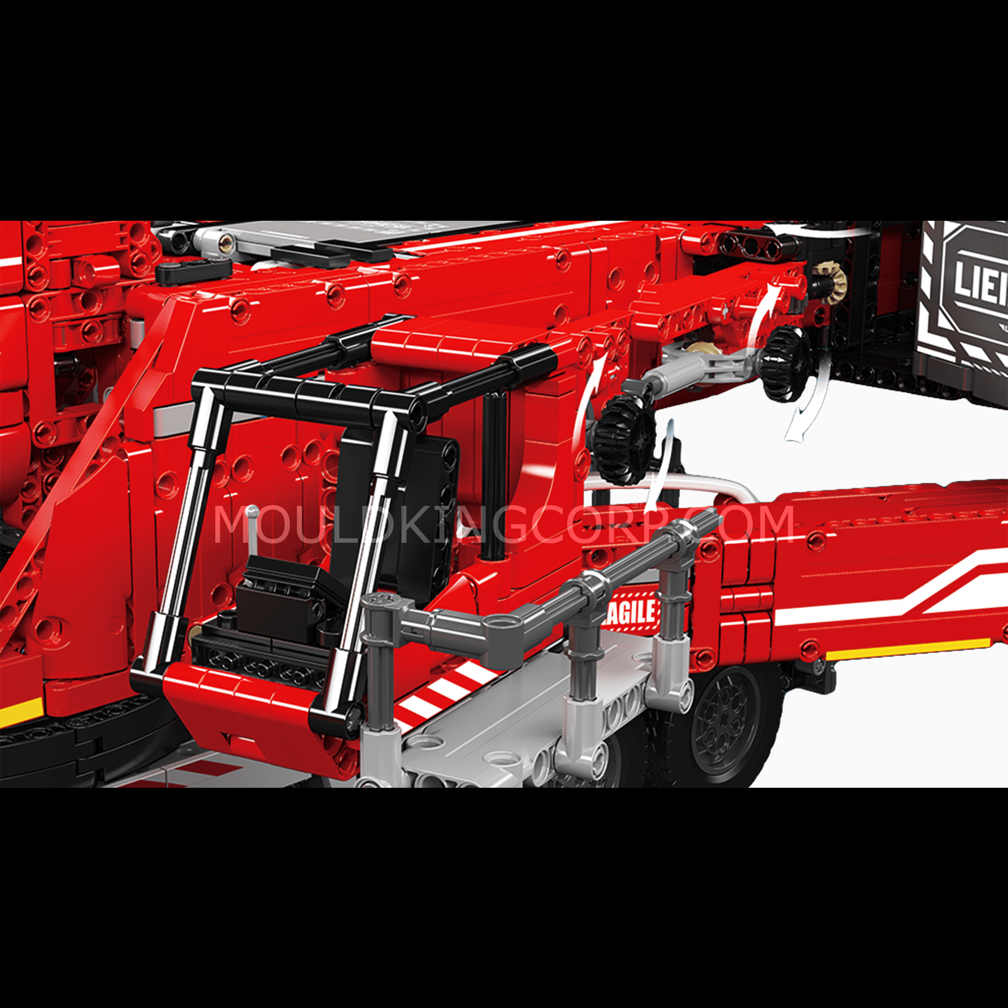 Mould King 17007 Ultimate Liebherr LTM 11200 Remote Controlled Crane Building Sets | 8,506 Pcs