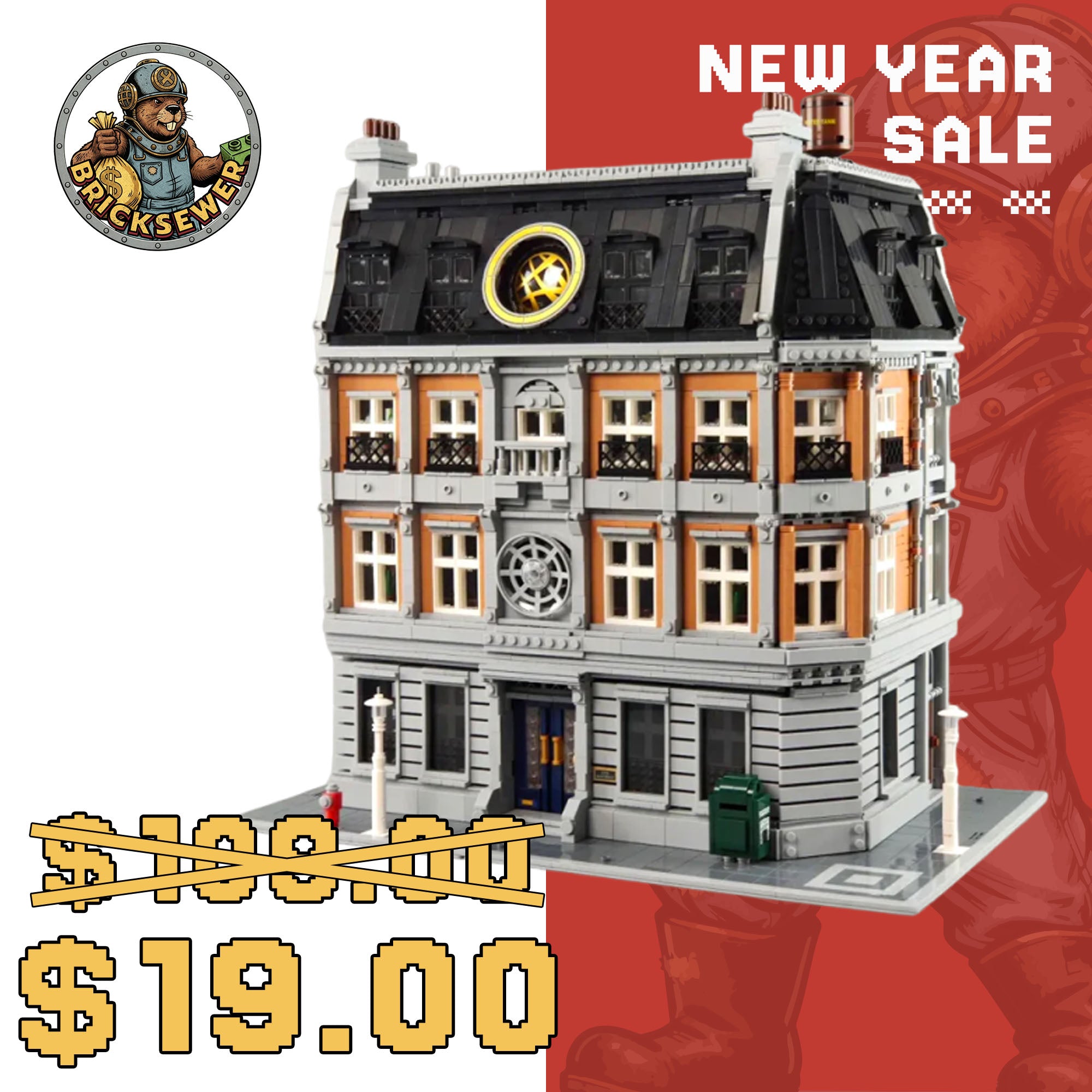 Panlos 613001 Doctor Strange's Sanctum Sanctorum Super Heroes