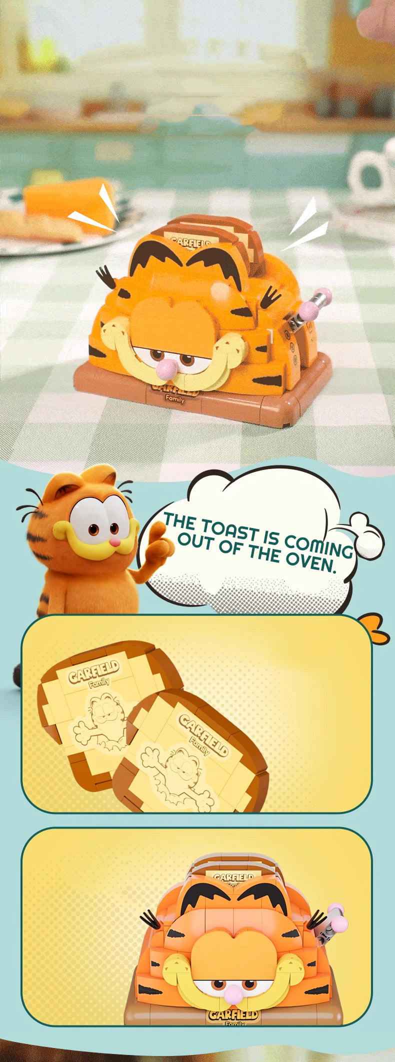 Pantasy Garfield Family Fun Machine Series Movie