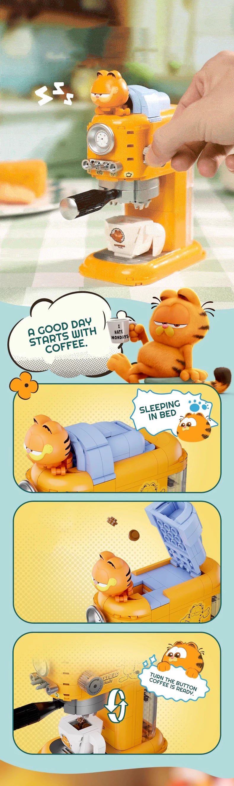 Pantasy Garfield Family Fun Machine Series Movie