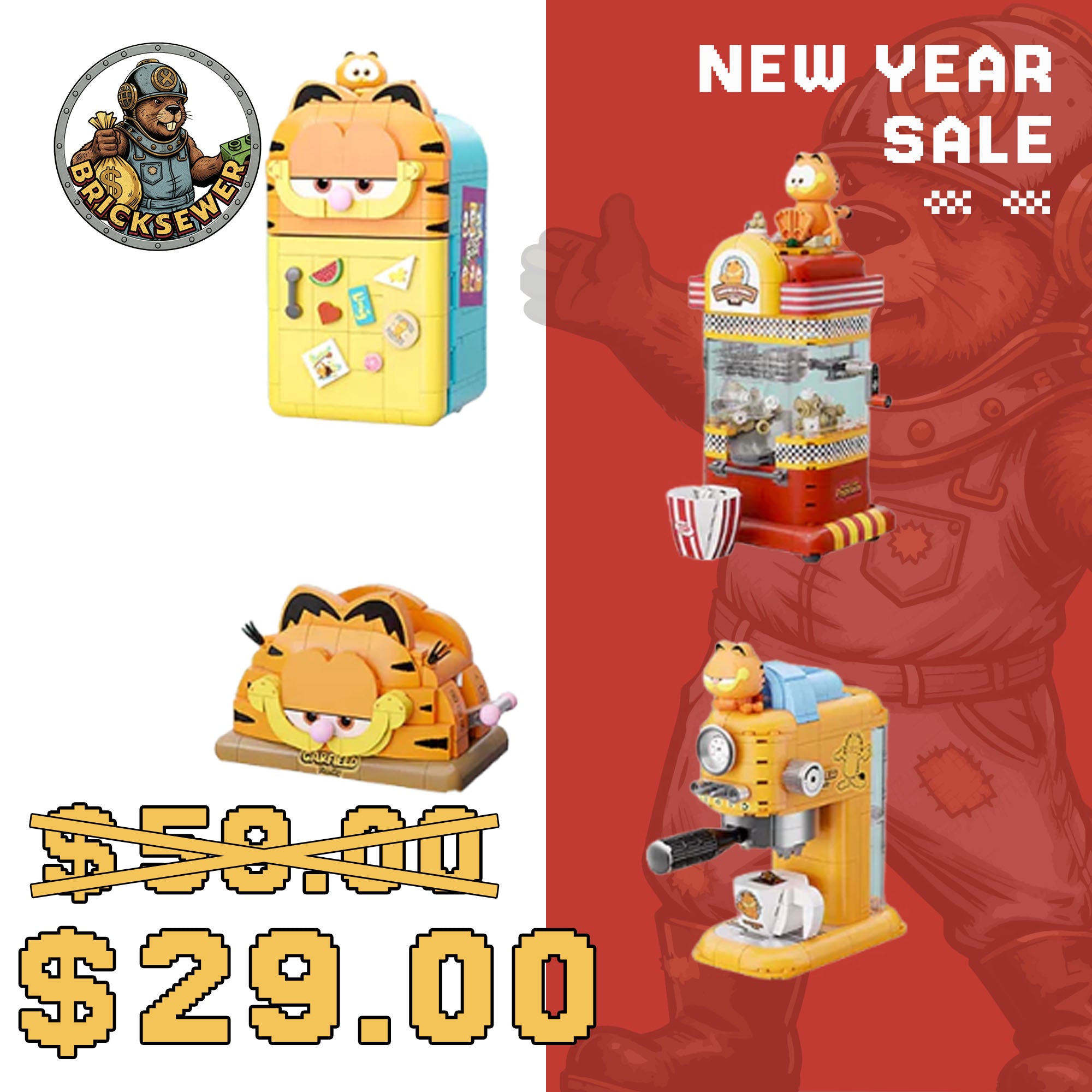 Pantasy Garfield Family Fun Machine Series Movie