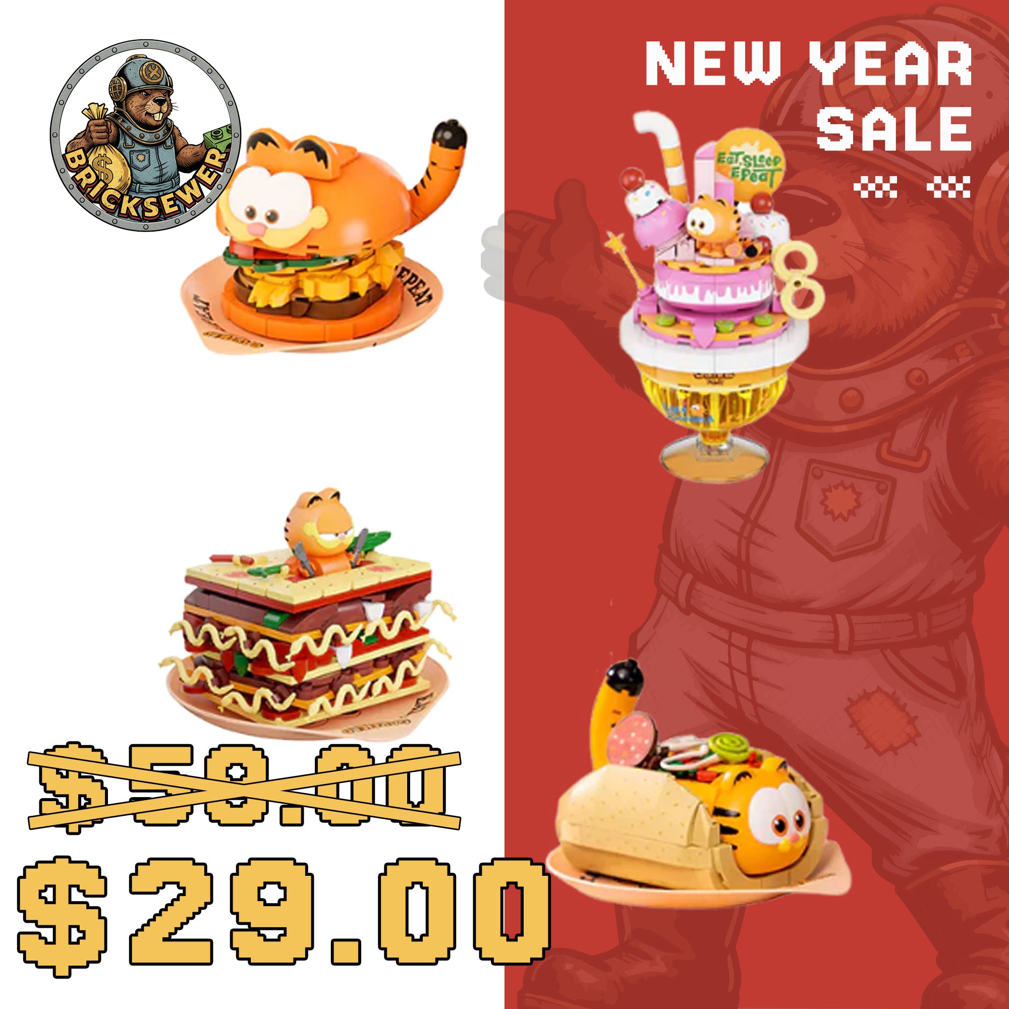 Pantasy Garfield Food Series Movie