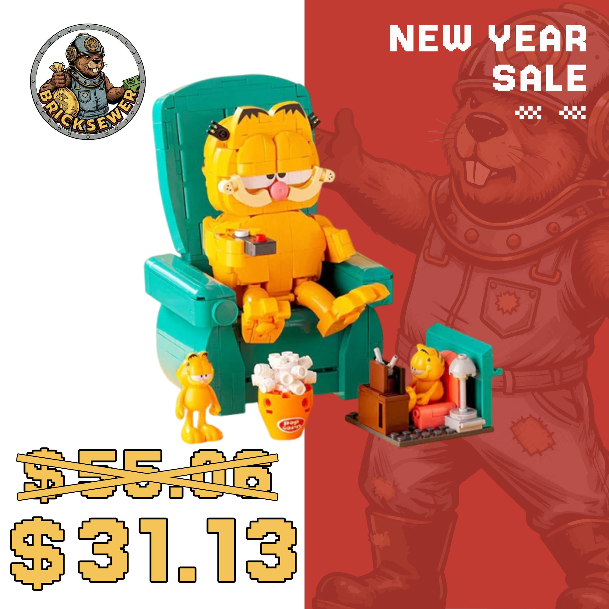 Pleyerid M38-P8028 Garfield Homestead Movie