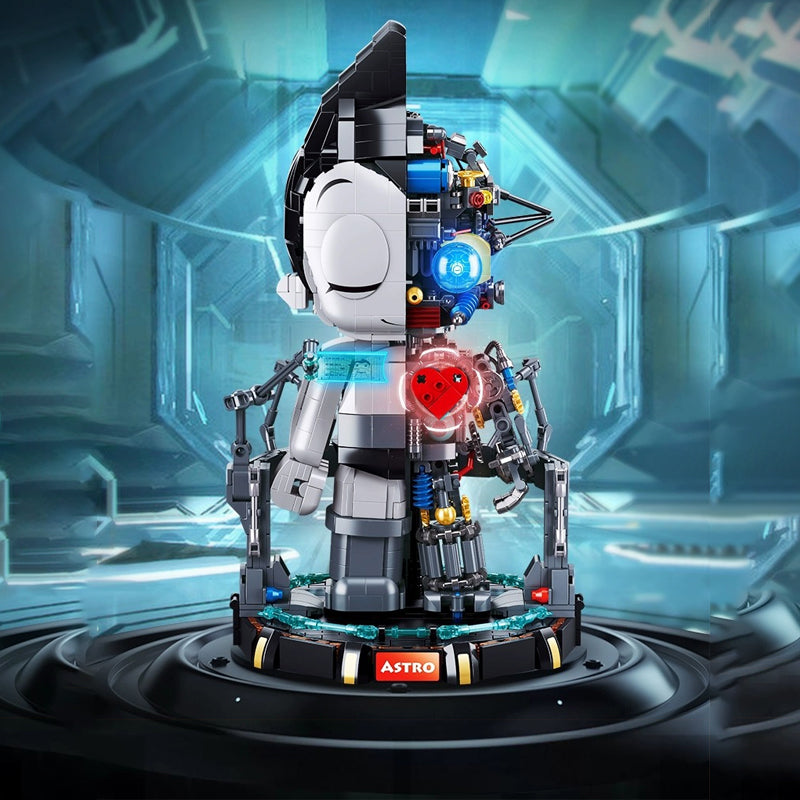 Pleyerid M38-P8010 Movie & Game Iron Arm Astro Boy's Little Hero of Earth Building Blocks