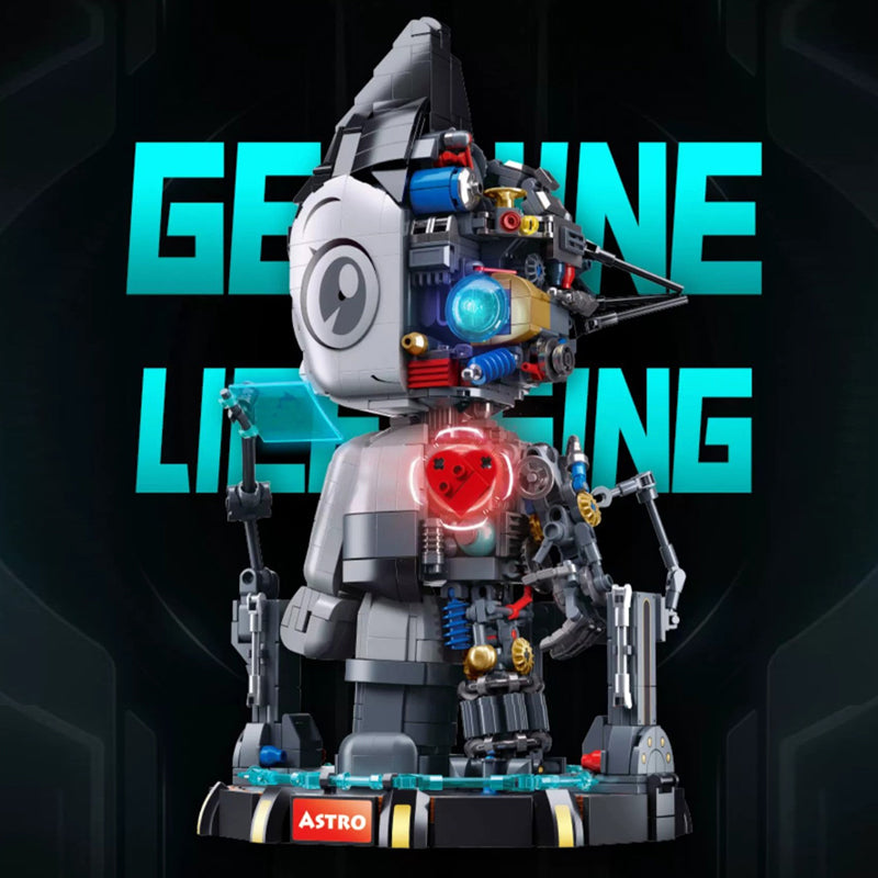 Pleyerid M38-P8010 Movie & Game Iron Arm Astro Boy's Little Hero of Earth Building Blocks