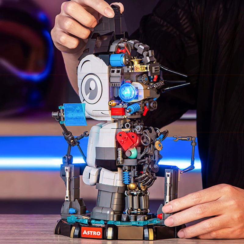 Pleyerid M38-P8010 Movie & Game Iron Arm Astro Boy's Little Hero of Earth Building Blocks