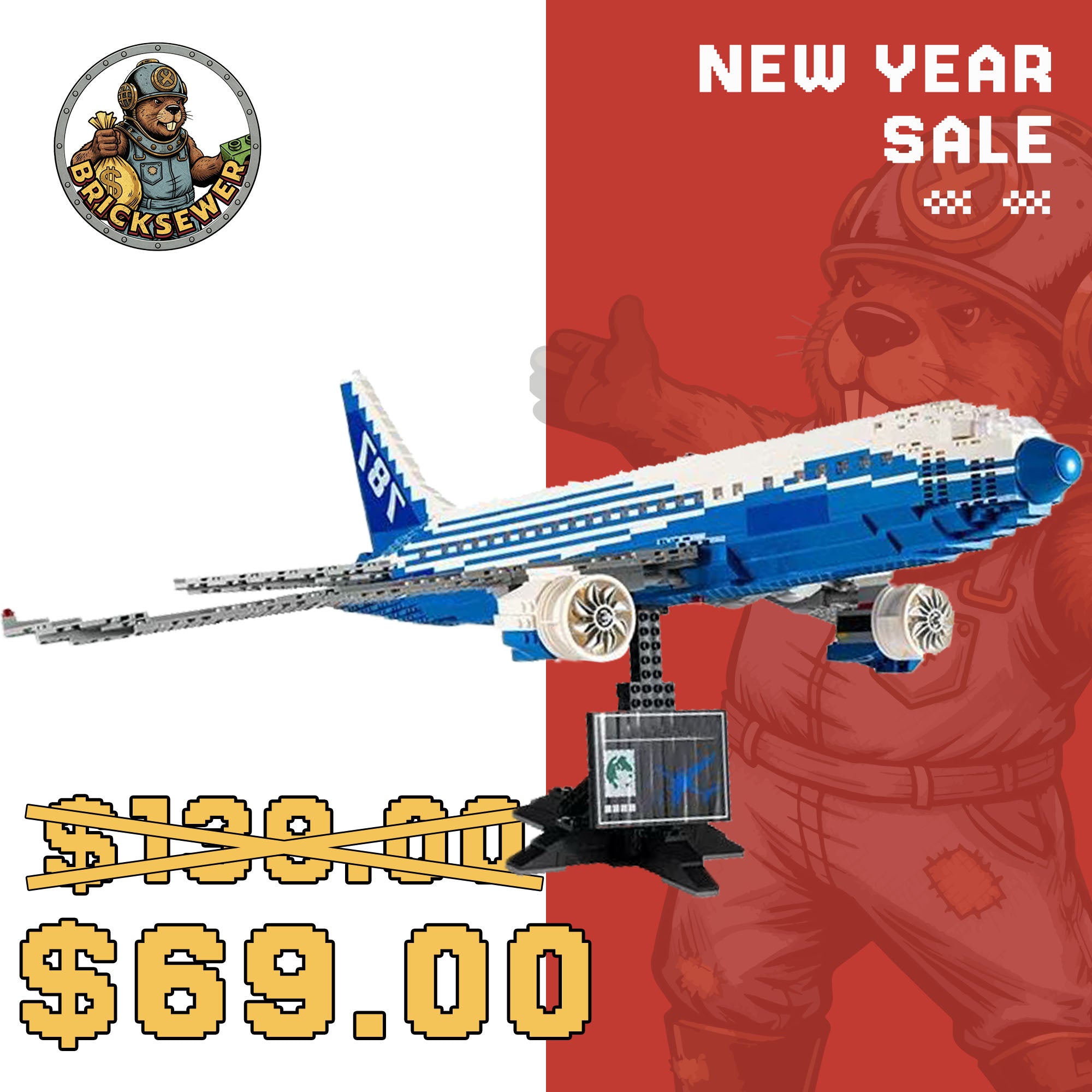 DK 80009 School Set Boeing 787