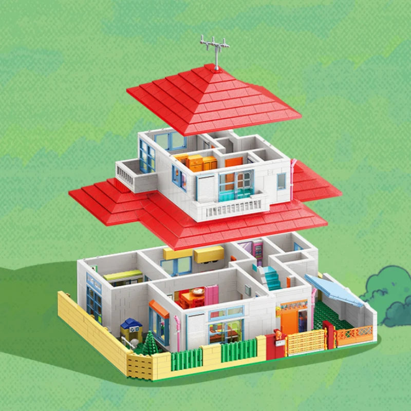 Keeppley K20612 The Crayon Shin-chan House