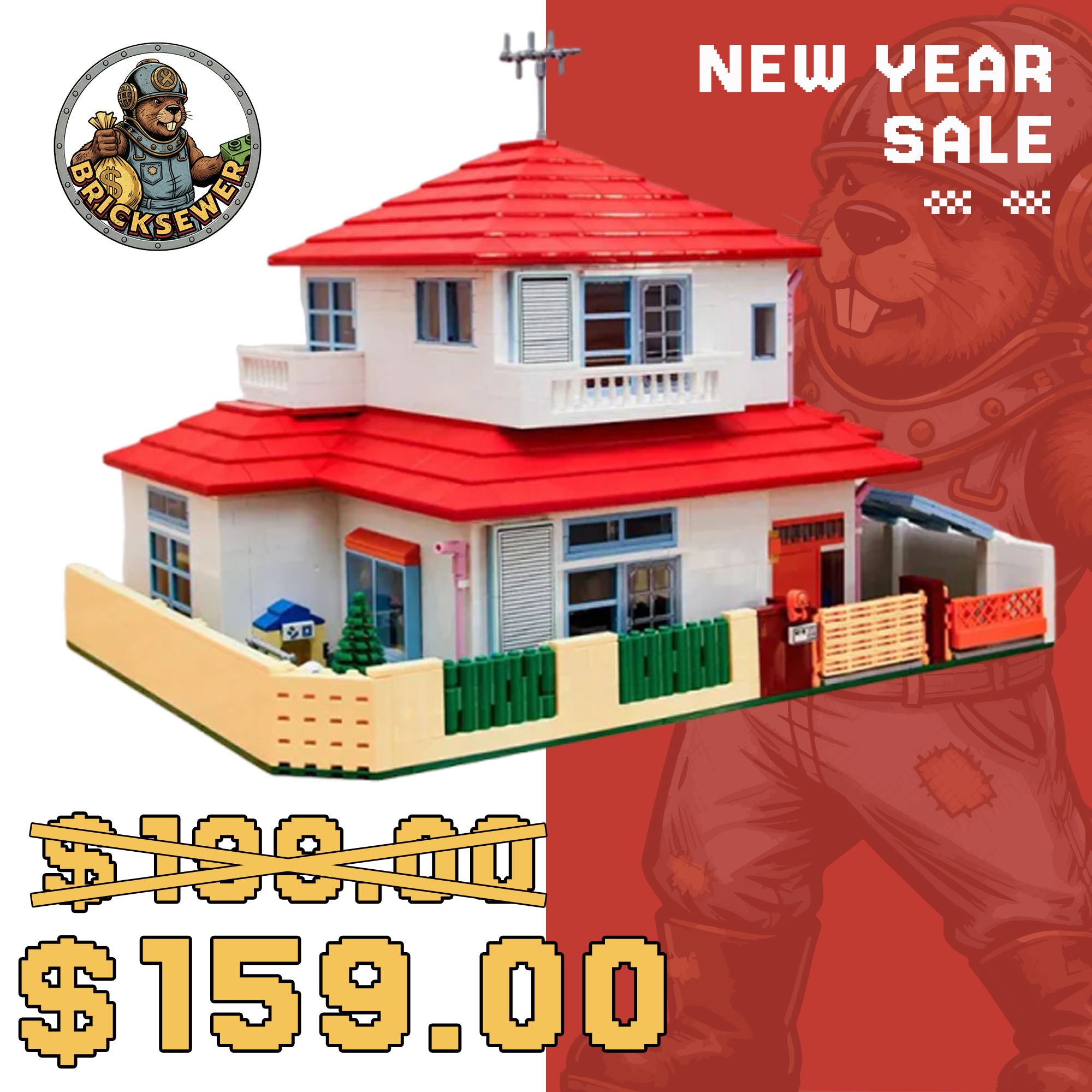 Keeppley K20612 The Crayon Shin-chan House