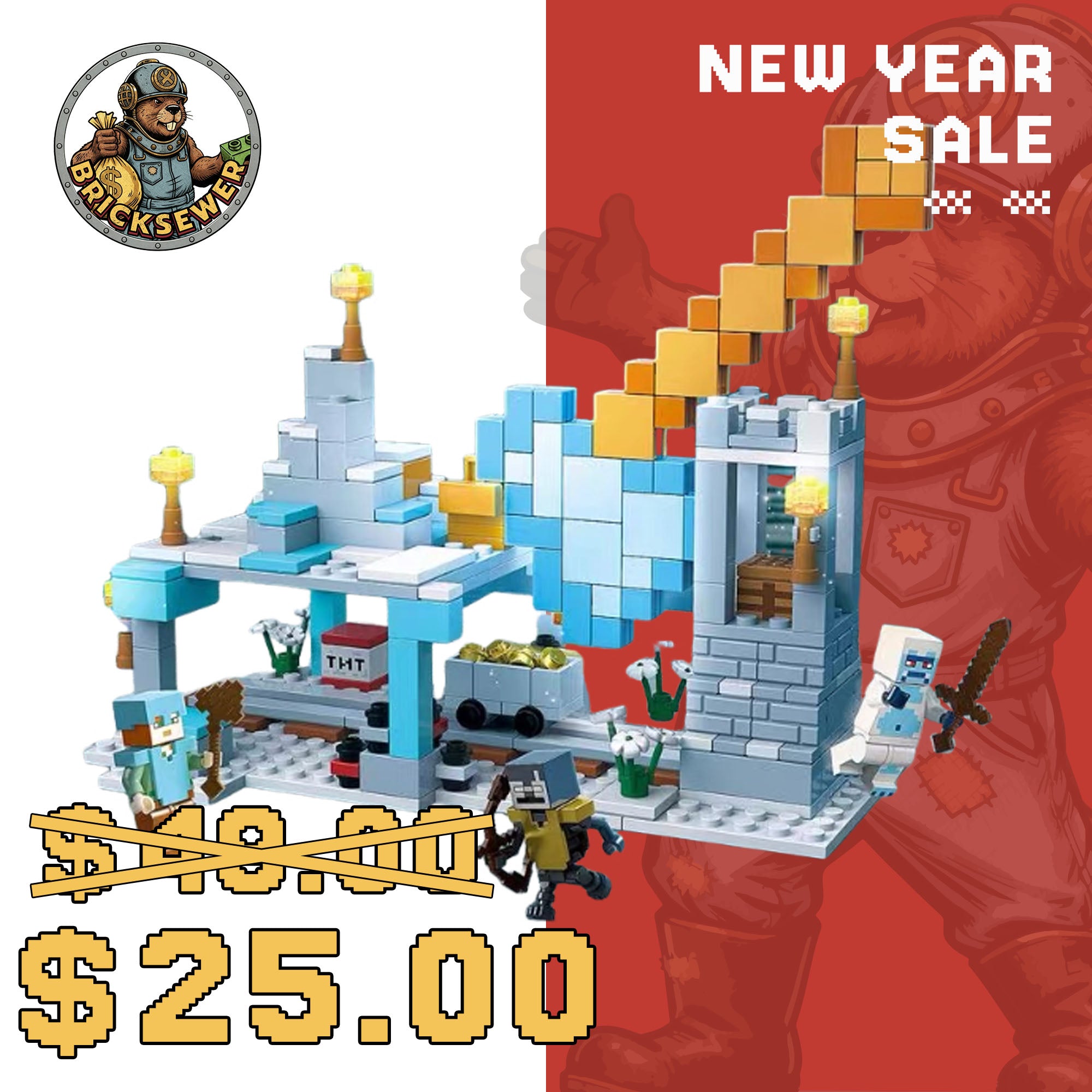 Quanguan 786 Minecraft Weapon Scene Movie & Game