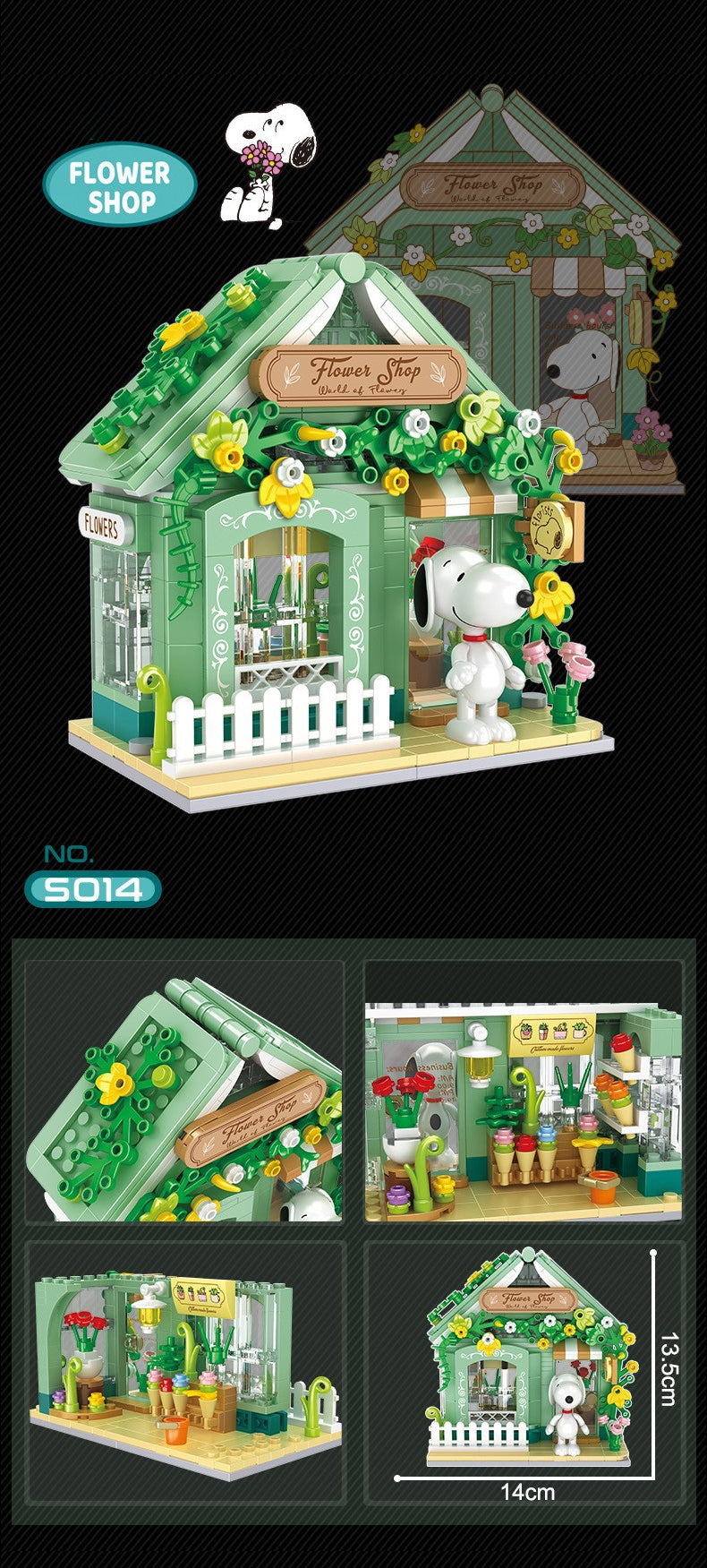 CACO S012 S013 S014 S015 Peanut Snoopy Movie & Game