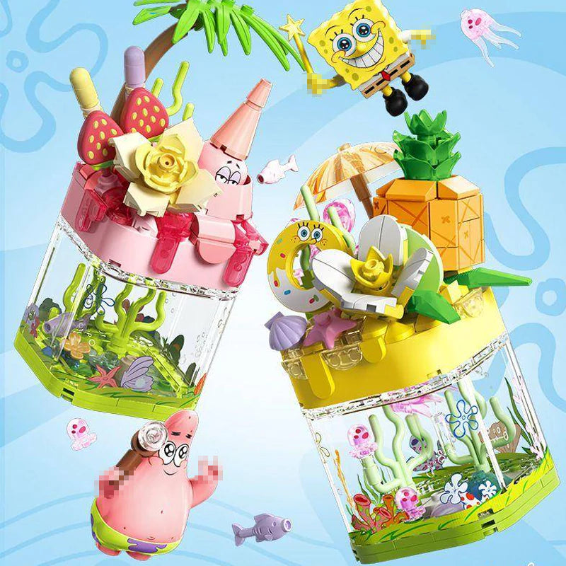 SEMBO SpongeBob SquarePants Sand Ice Box Movie & Game