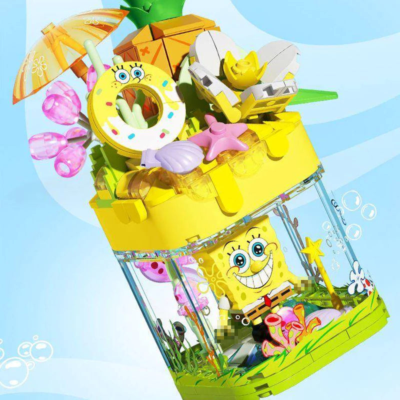 SEMBO SpongeBob SquarePants Sand Ice Box Movie & Game