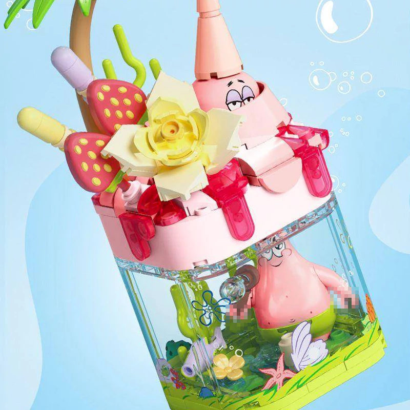 SEMBO SpongeBob SquarePants Sand Ice Box Movie & Game