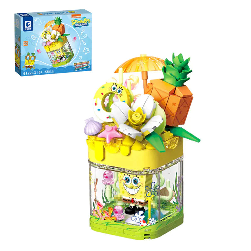 SEMBO SpongeBob SquarePants Sand Ice Box Movie & Game