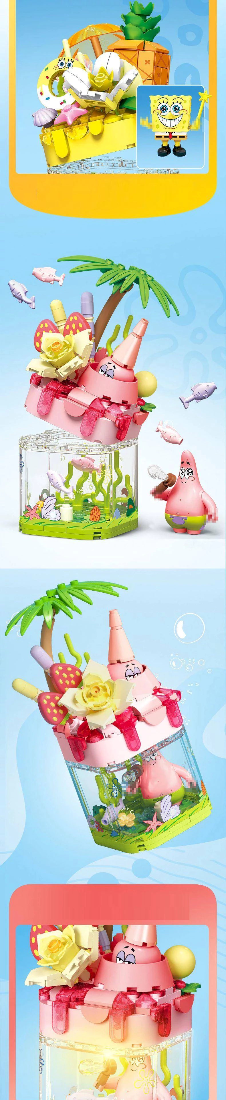 SEMBO SpongeBob SquarePants Sand Ice Box Movie & Game