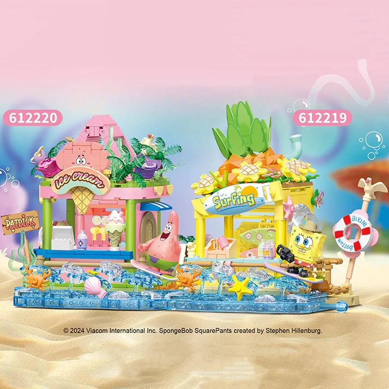 SEMBO SpongeBob SquarePants Beach Collection Movie & Game